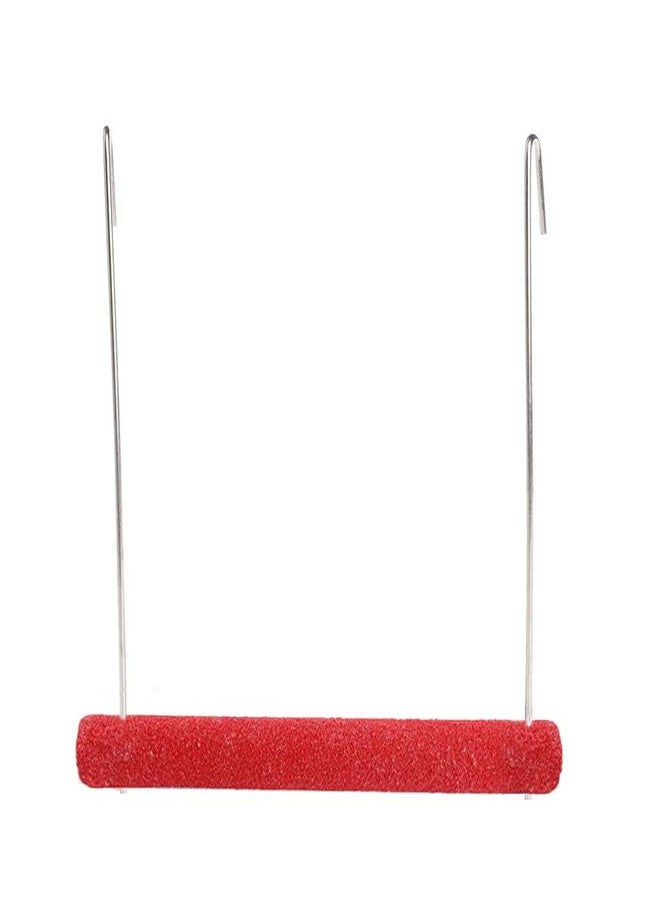 ويستيرن إرا منصة تعليق لعبة متأرجحة على شكل مجثم رملي من العصر الغربي، مناسبة للتسلق والتمرين للطيور (صغيرة) - Image 1